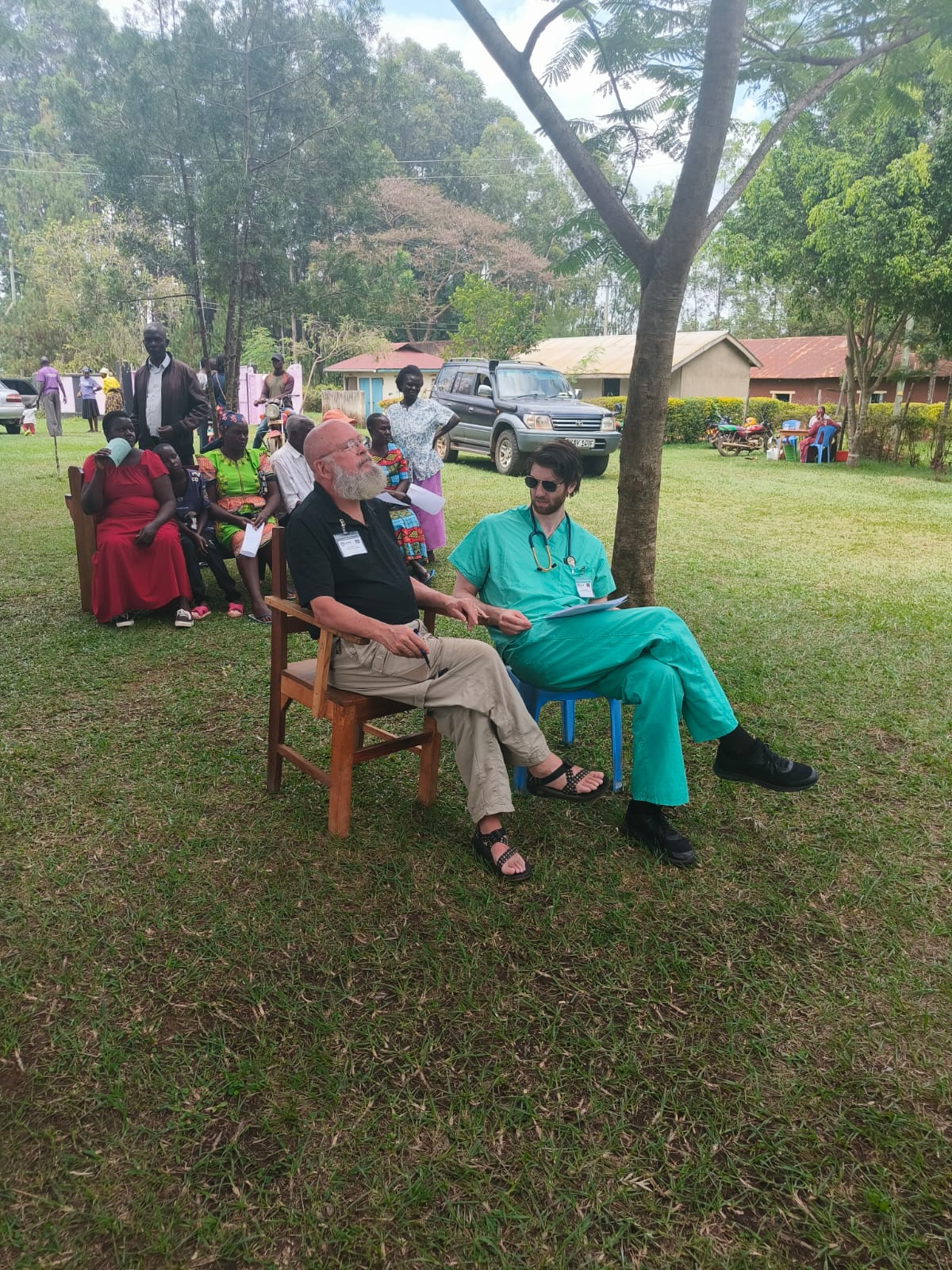 Community gathering - Mung'ang'a